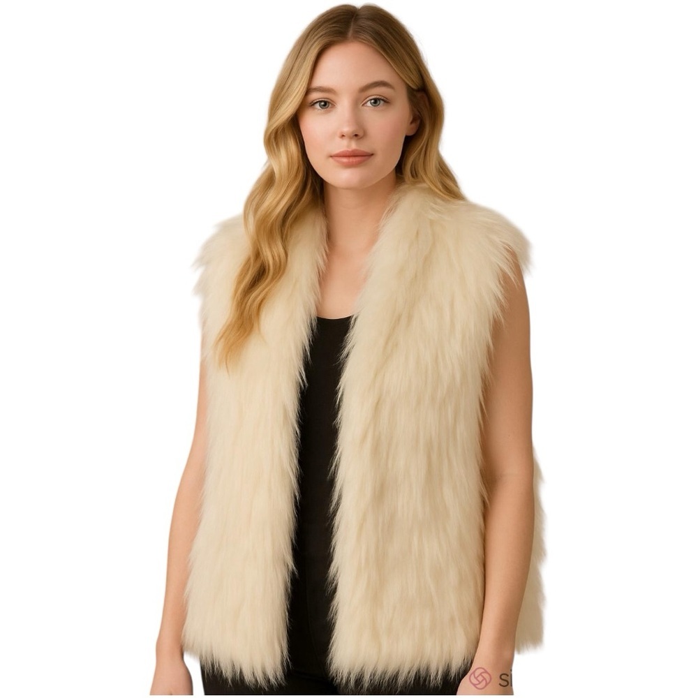 Willi Smith Faux Fur Vest